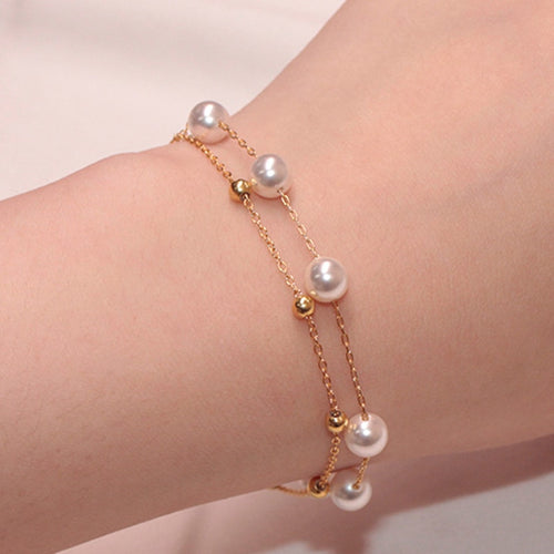 Women's Vintage Pearl Bracelet