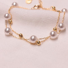 Load image into Gallery viewer, Women&#39;s Vintage Pearl Bracelet