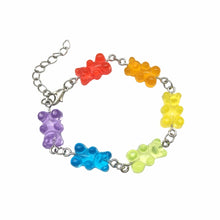 Load image into Gallery viewer, Women&#39;s Handmade Candy Bear Bracelet