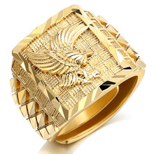 Load image into Gallery viewer, Men&#39;s Golden Eagle Luxury Ring