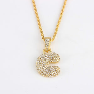 Fashion Letter Pendant Necklace