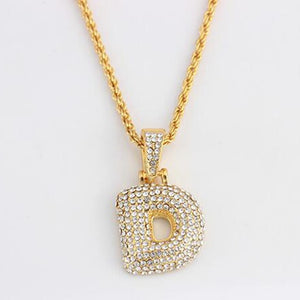 Fashion Letter Pendant Necklace