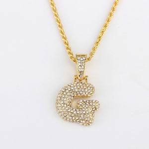 Fashion Letter Pendant Necklace