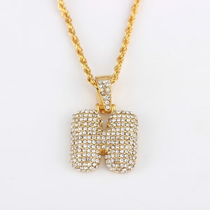 Fashion Letter Pendant Necklace