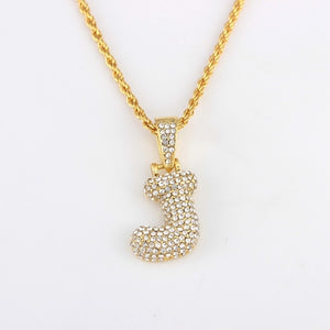 Fashion Letter Pendant Necklace