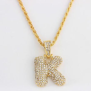 Fashion Letter Pendant Necklace