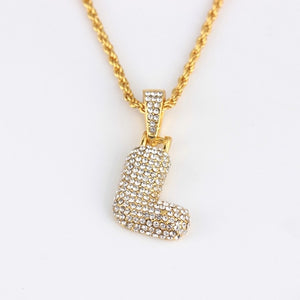 Fashion Letter Pendant Necklace