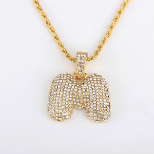 Fashion Letter Pendant Necklace