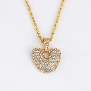 Fashion Letter Pendant Necklace