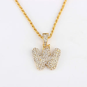 Fashion Letter Pendant Necklace