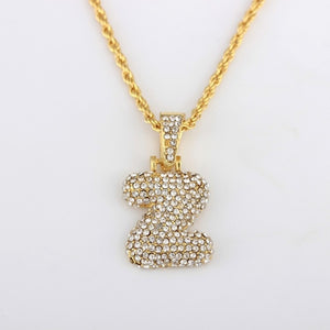 Fashion Letter Pendant Necklace