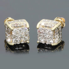 Load image into Gallery viewer, Men&#39;s Luxury Rhinestone Stud Earrings