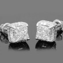 Load image into Gallery viewer, Men&#39;s Luxury Rhinestone Stud Earrings