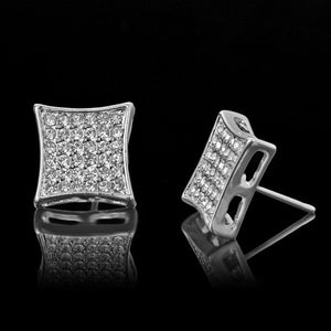 Men's Luxury Rhinestone Stud Earrings