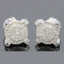 Load image into Gallery viewer, Men&#39;s Luxury Rhinestone Stud Earrings