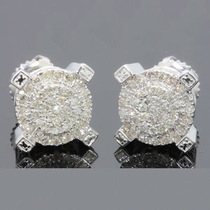 Men's Luxury Rhinestone Stud Earrings