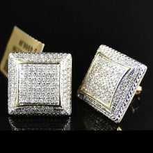 Load image into Gallery viewer, Men&#39;s Luxury Rhinestone Stud Earrings