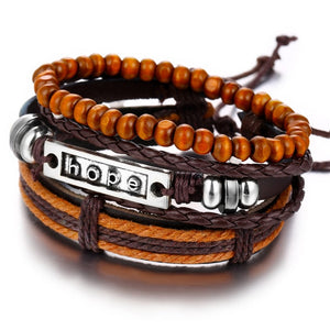 Men's Multi-Layer Leather Bracelet