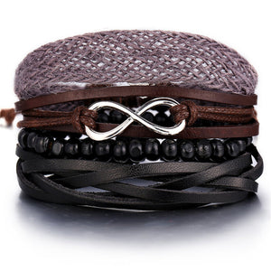 Men's Multi-Layer Leather Bracelet