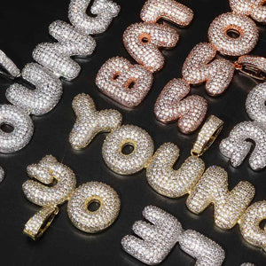 Custom Bubble Letter Name Chain