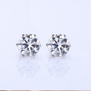 6 Pair Fashion Stud Earrings