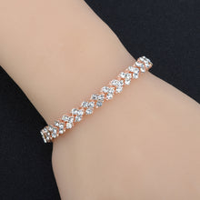 Load image into Gallery viewer, Women&#39;s Silver Rhinestone Fashion Bracelet