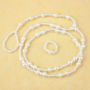 Women's Pearl Set Foot Anklet