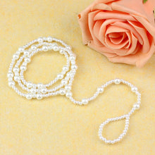 Load image into Gallery viewer, Women&#39;s Pearl Set Foot Anklet