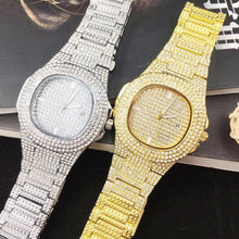 Load image into Gallery viewer, Diamond Quartz Stainless Steel Watch