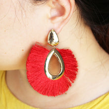 Load image into Gallery viewer, High Fashion Tassel Earrings