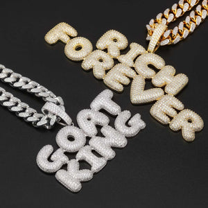 Custom Bubble Letter Name Chain