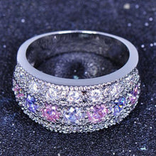 Load image into Gallery viewer, Women&#39;s Cubic Sparkle Fashion Ring