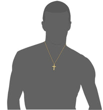 Load image into Gallery viewer, Men&#39;s Stainless Steel Cross Chain