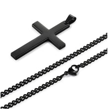 Load image into Gallery viewer, Men&#39;s Stainless Steel Cross Chain