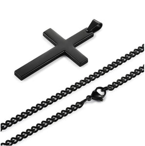 Men's Stainless Steel Cross Chain