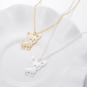 Cute Chihuahua Pet Pendant Necklace