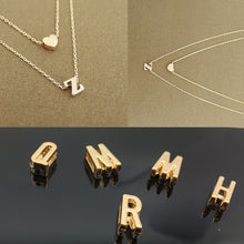 Load image into Gallery viewer, Alphabet Letter Pendant Necklace