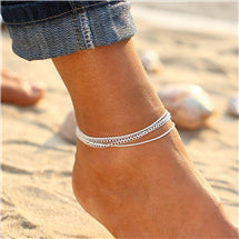 Load image into Gallery viewer, Women&#39;s Shiny Rhinestone Anklet