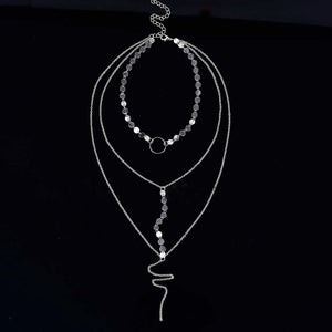 Long Tassel Star Necklace