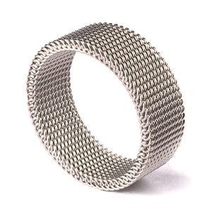 Men's Stainless Steel Retro Ring