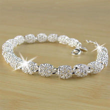 Load image into Gallery viewer, Women&#39;s Beautiful Elegant Silver Bracelet