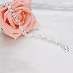 Women's Beautiful Elegant Silver Bracelet