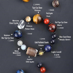 Galaxy Solar System Bracelet