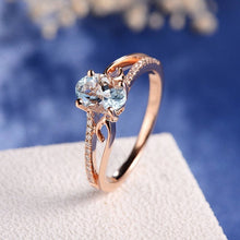 Load image into Gallery viewer, Women&#39;s Trendy Crystal Engagement Ring