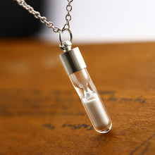 Load image into Gallery viewer, Glow In The Dark Hourglass Necklace