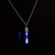 Load image into Gallery viewer, Glow In The Dark Hourglass Necklace