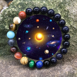 Galaxy Solar System Bracelet