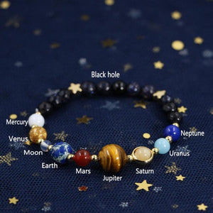 Galaxy Solar System Bracelet