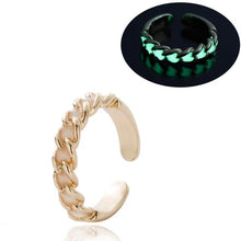 Load image into Gallery viewer, Adjustable Heart Shape Glow In The Dark Ring