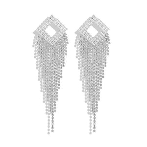 Women's Shiny Fringed Earrings